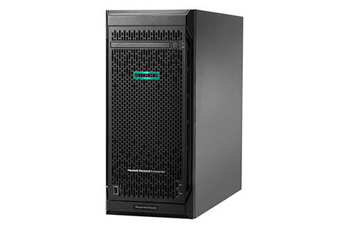 HPE ProLiant ML110 Gen10 塔式服务器（至强铜牌3104，6核，1.70GHz | 8GB 2666MT/s 内存 | 2TB 7.2K SAS硬盘 | 三年保修）