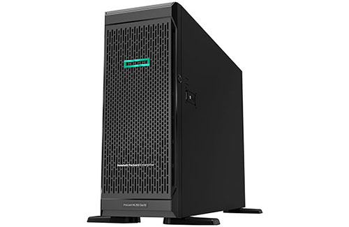 慧与 HPE ProLiant ML350 Gen10 塔式服务器（英特尔至强铜牌3104 1.7G, 6核丨16GB DDR4 内存丨2块*1TB 7.2K SATA 硬盘丨S100i阵列卡丨3年保修）